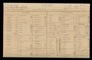 WPA household census for 236 S CORONADO, Los Angeles