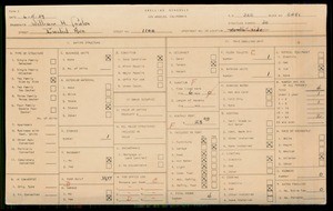 WPA household census for 1100 EUCLID, Los Angeles