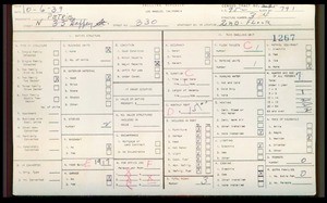 WPA household census for 330 N GAFFEY, Los Angeles County