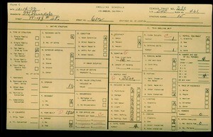 WPA household census for 612 W 48TH ST, Los Angeles County