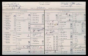 WPA household census for 2000 W 77TH STREET, Los Angeles County