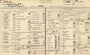 WPA household census for 1486 E 42ND, Los Angeles