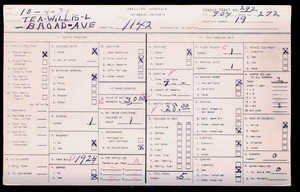 WPA household census for 1142 BROAD AVE., Los Angeles County