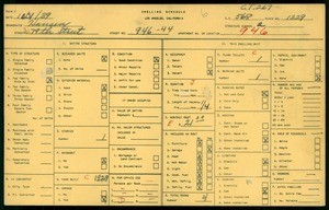 WPA household census for 946-44 W 19TH ST, Los Angeles County