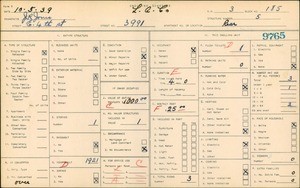 WPA household census for 3991 E 4TH ST, Los Angeles County