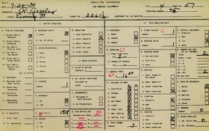 WPA household census for 2261 EWING, Los Angeles