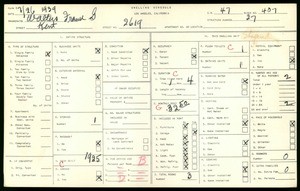 WPA household census for 2619 KENT, Los Angeles