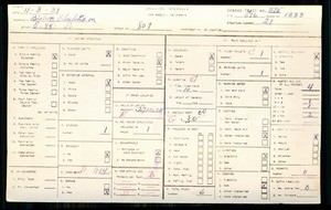 WPA household census for 807 E 84TH ST, Los Angeles County