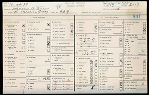 WPA household census for 639 W IMPERIAL HWY, Los Angeles County