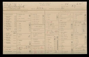 WPA household census for 236 S CORONADO, Los Angeles