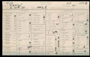 WPA household census for 456 E 20TH, Los Angeles