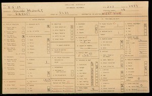 WPA household census for 3239 GARNET, Los Angeles