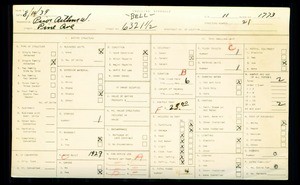 WPA household census for 6321 PINE AVENUE, Bell, Los Angeles County