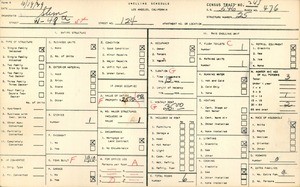 WPA household census for 124 WEST 48TH STREET, Los Angeles County