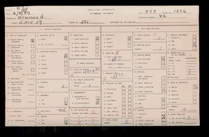 WPA household census for 201 E AVENUE 39, Los Angeles