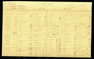 WPA household census for 514 UNION DRIVE, Los Angeles