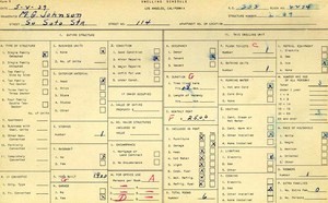 WPA household census for 114 S SOTO, Los Angeles