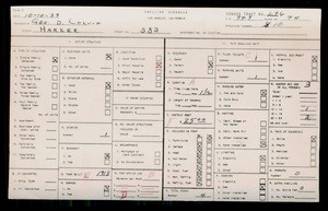 WPA household census for 583 HARKER, Los Angeles County