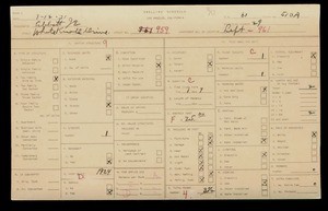 WPA household census for 959 WHITE KNOLL DRIVE, Los Angeles
