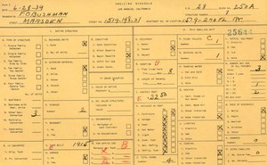 WPA household census for 1519 MARSDEN, Los Angeles — Calisphere