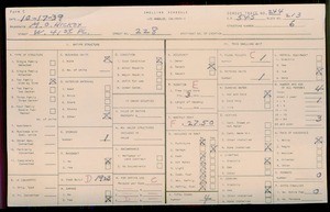 WPA household census for 228 W 41 PL, Los Angeles County