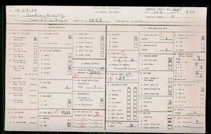 WPA household census for 1033 W 58TH PL, Los Angeles County
