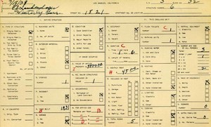 WPA household census for 1821 WESTERLY, Los Angeles