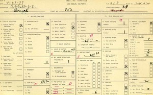 WPA household census for 950 S BERNAL AVE, Los Angeles