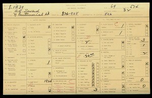 WPA household census for 828 CENTENNIAL, Los Angeles