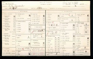 WPA household census for 1331 W G STREET, Los Angeles County