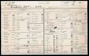 WPA household census for 2814 SAWTELLE, Los Angeles