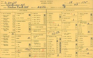 WPA household census for 2436 ECHO PARK AVE, Los Angeles