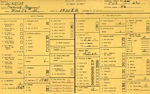 WPA household census for 1433 W 56TH, Los Angeles