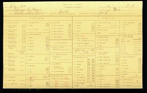WPA household census for 306 COLUMBIA AVE, Los Angeles