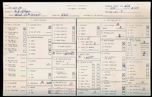 WPA household census for 525 W 115TH ST, Los Angeles County