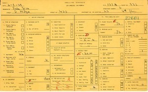 WPA household census for 433 S HOPE, Los Angeles