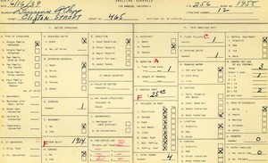 WPA household census for 465 CLIFTON, Los Angeles