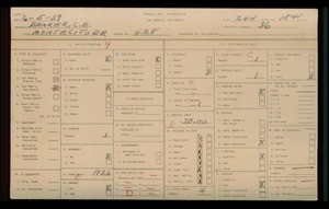WPA household census for 428 MONTECITO DRIVE, Los Angeles