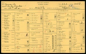 WPA household census for 1427 1/2 18TH ST, Los Angeles
