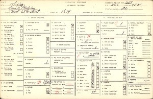 WPA household census for 1619 W 68TH ST, Los Angeles County