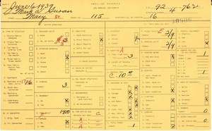 WPA household census for 115 E MACY, Los Angeles