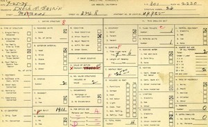 WPA household census for 324 N MATHEWS, Los Angeles