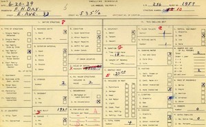 WPA household census for 535 E AVENUE 33, Los Angeles