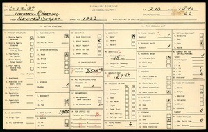 WPA household census for 1333 NEWTON ST, Los Angeles
