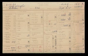WPA household census for 836 CROCKER, Los Angeles
