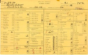 WPA household census for 308 STOCKTON, Los Angeles