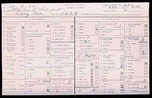 WPA household census for 1233 CARY AVE, Los Angeles County