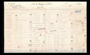 WPA household census for 6117 PALA AVENUE, Maywood, Los Angeles County