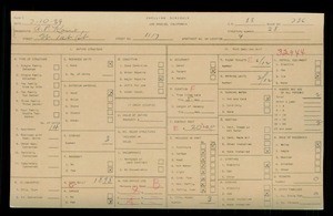 WPA household census for 1117 W 1ST STREET, Los Angeles