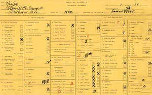 WPA household census for 1120 SANBORN, Los Angeles